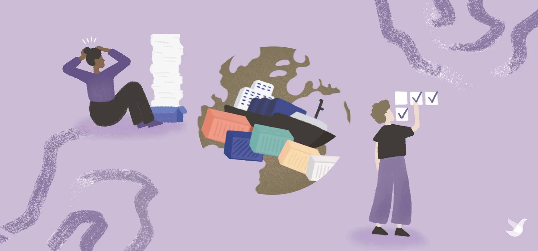 The two biggest challenges in modern shipping